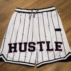Supply & Demand Hustle Script Basketball Shorts Mens Size XXL NYC Stretch